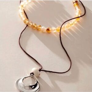 Free People Right on time layered necklace